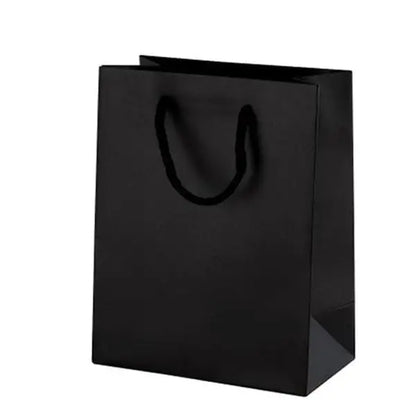 Sac cadeau matt poignées torsadées 210g/m²