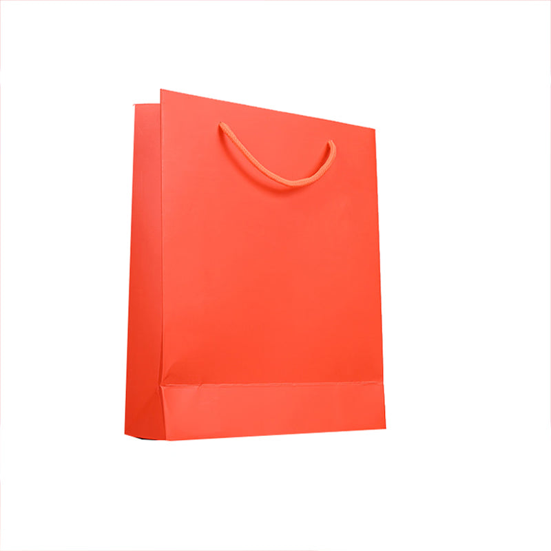 Sac cadeau matt poignées torsadées 210g/m²