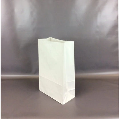 Sachet en papier kraft blanc SOS 70g/m² W15xH27.5xD9