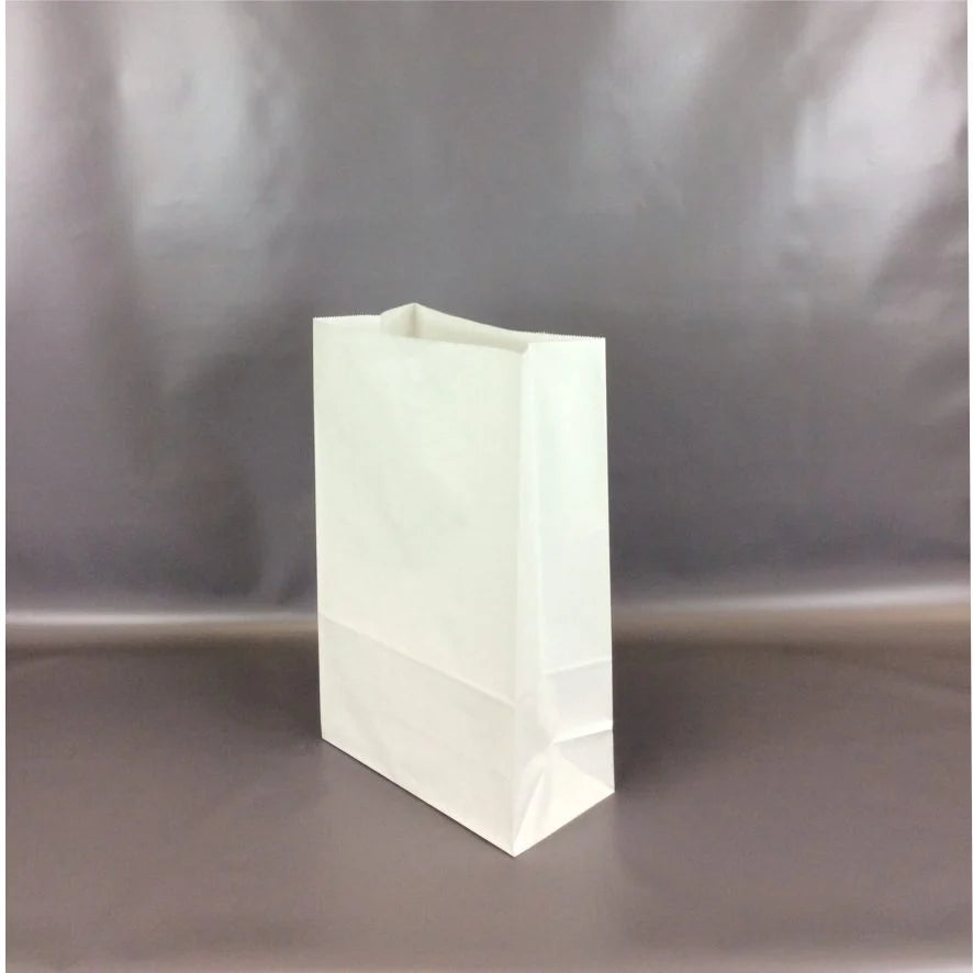 Sachet en papier kraft blanc SOS 70g/m² W17.8xH34xD10.5